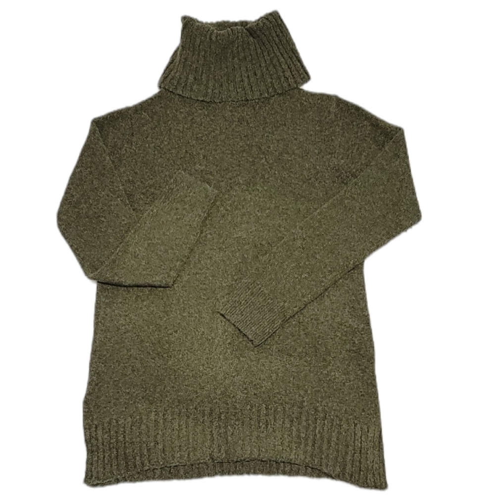 BP Olive Green Long Sleeve Cowl Neck Pull-Over‎ Sweater Size XS - Picture 2 of 10